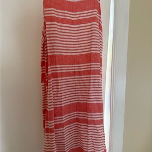 Old Navy Coral Maxi A-Line Dress Resort Wear